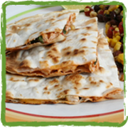 Chicken quesadillas