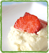 crustless ricotta strawberry pie